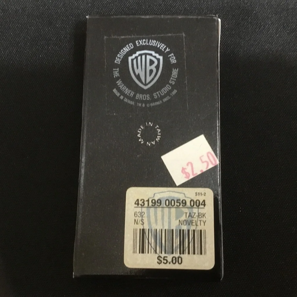 1996 TAZ Bookmark - Designed Exclusively For The Warner Bros. Store - Picture 3 of 5